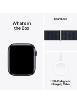 Apple Watch SE (GPS, 2023) 44mm Midnight Aluminium Case With Midnight Sport Loop -APPLE || PURE2IMPROVE || Sonik Sales Store VPYUI SQ7 0000000976 MIDNIGHT SLd3