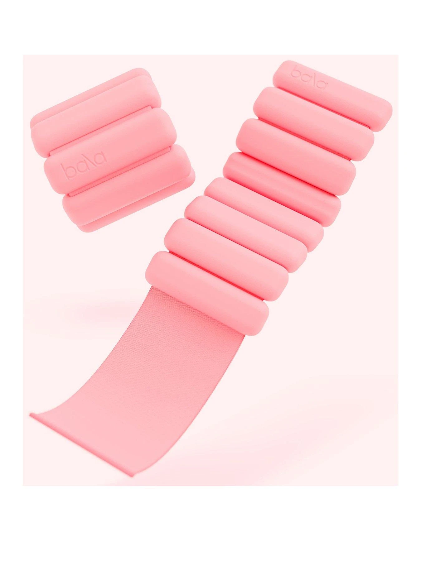 Bala 1lb Ankle/Wrist Weights - Blush 1 Bala 1lb Ankle/Wrist Weights - Blush