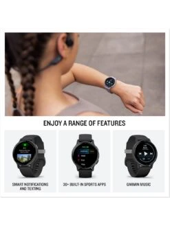 Garmin Vivoactive 5 Music, GPS, WiFi -APPLE || PURE2IMPROVE || Sonik Sales Store VQB29 SQ7 0000000168 IVORY SLd3