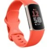 Fitbit Charge 6 - Coral Band / Champagne Gold Aluminum Case