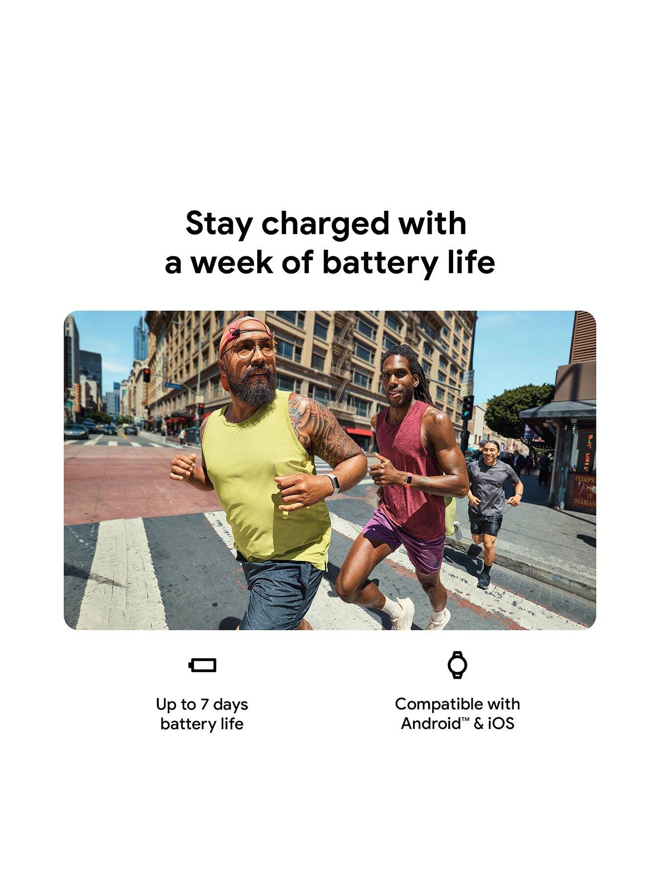 Fitbit Charge 6 - Coral Band / Champagne Gold Aluminum Case 2 Fitbit Charge 6 - Coral Band / Champagne Gold Aluminum Case - Image 2