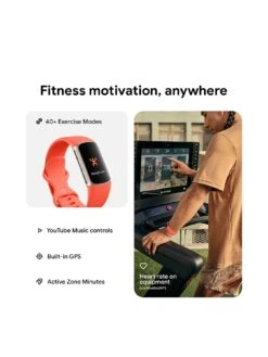 Fitbit Charge 6 - Coral Band / Champagne Gold Aluminum Case 10 Fitbit Charge 6 - Coral Band / Champagne Gold Aluminum Case -APPLE || PURE2IMPROVE || Sonik Sales Store VQQBF SQ3 0000000054 CORAL SLa