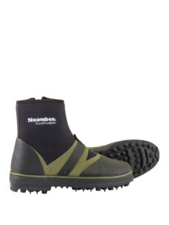 Snowbee Rockhopper Spike Sole Wading Boots - Black/Green