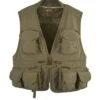Snowbee Classic Fly Fishing Vest Waistcoat - Olive Green
